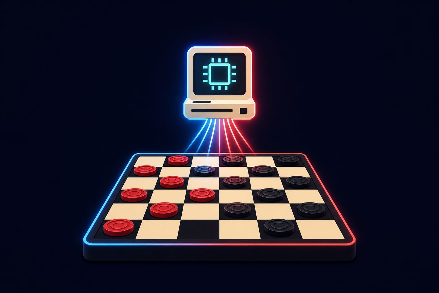 How Checkers Was Solved: The 18-Year Computer Search That Proved Perfect Play Ends in a Draw