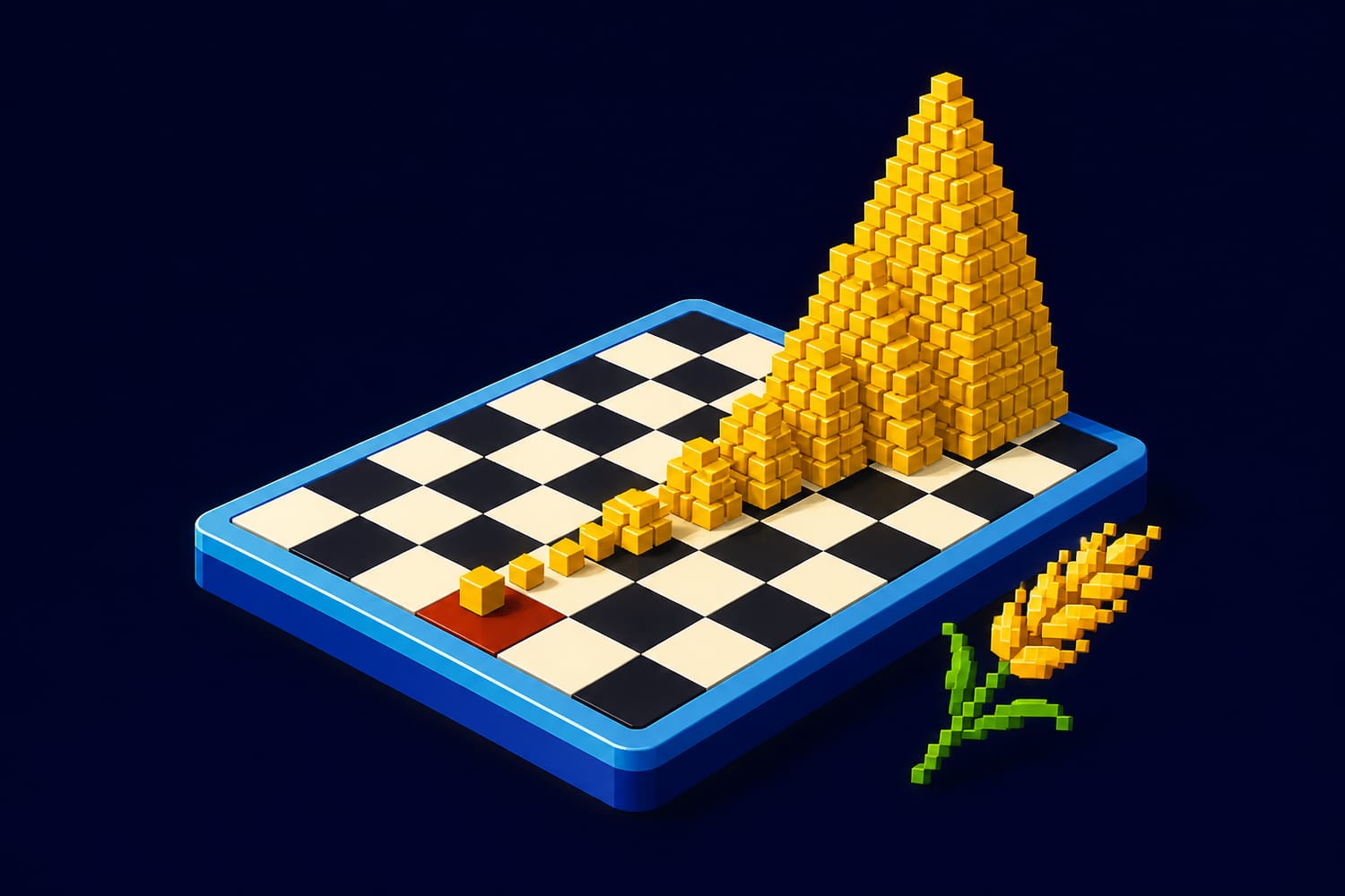 The Chessboard and Wheat Puzzle: The Simple Request That Grows to 18 Quintillion Grains