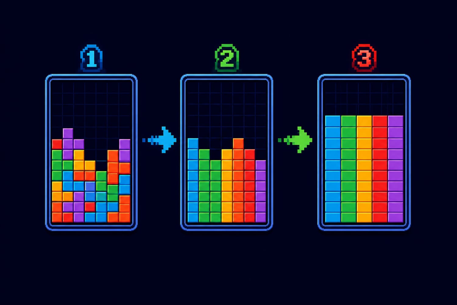 The 3-Pass Method for Solving Any Puzzle Faster
