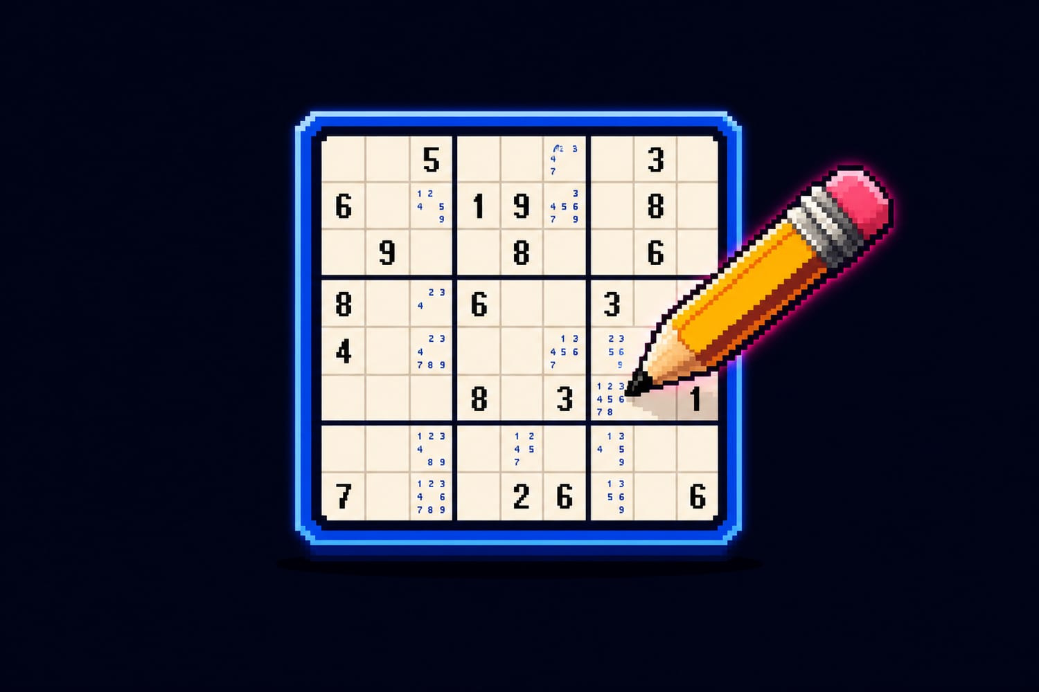 How to Use Pencil Marks in Sudoku Without Cluttering the Grid