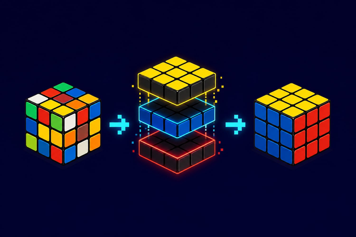 How to Solve a Rubik’s Cube: The Beginner-Friendly Layer-by-Layer Method